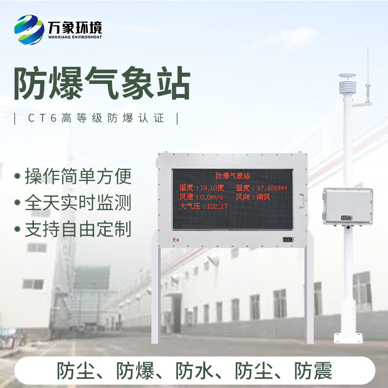 大屏款防爆氣象站